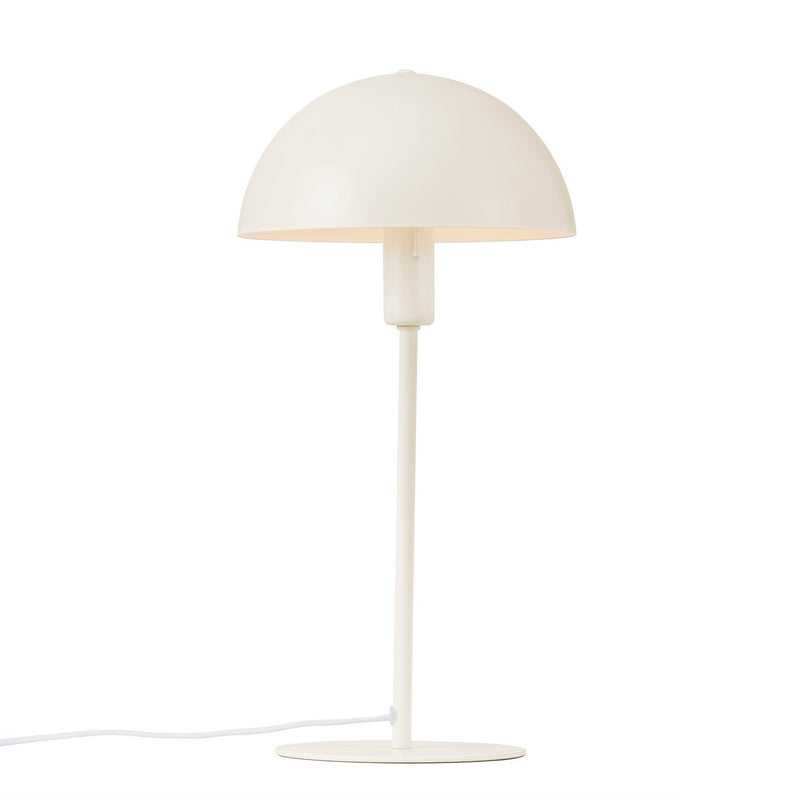 Carregue imagem no visualizador da galeriaCandeeiro de Mesa com Abajur Redondo Bege ELLEN NORDLUX

