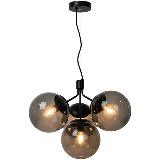 4-Spot Pendant Black IVONA NORDLUX