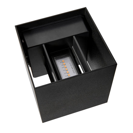 Aplique de Parede Exterior Preto MILDA KUBI NORDLUX