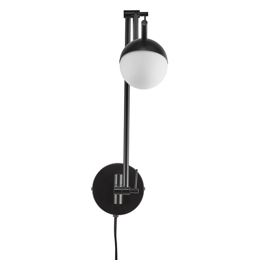 Aplique de Parede Preto CONTINA NORDLUX