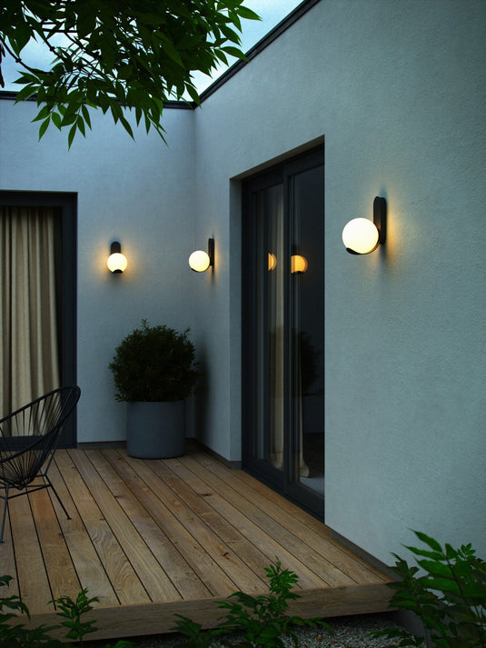 Aplique de Parede Exterior Preto Dalius NORDLUX