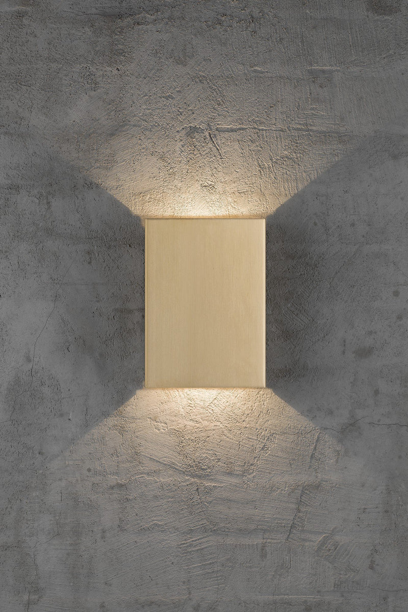 Load image into Gallery viewer, Aplique de Parede Exterior em Latão Fold 15 NORDLUX
