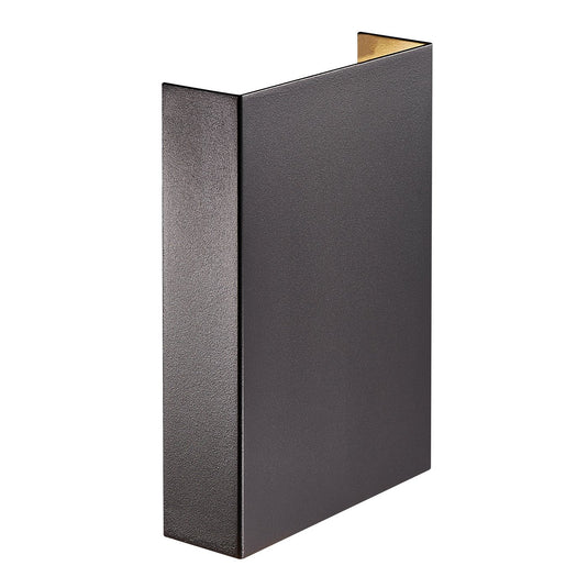 Aplique de Parede Exterior em Alumínio Preto Seaside FOLD 15 NORDLUX