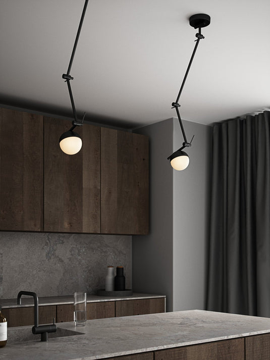 Aplique de Parede Preto CONTINA NORDLUX