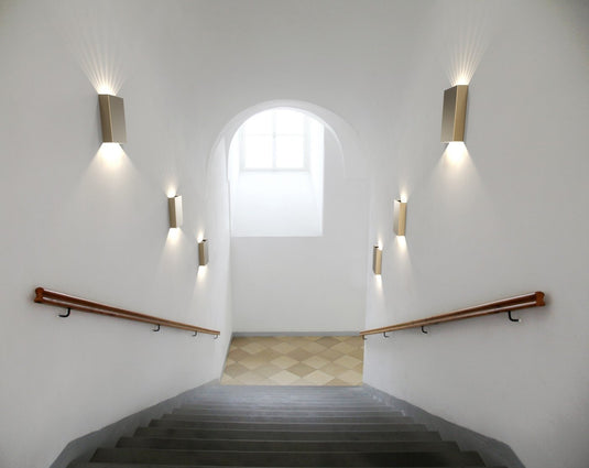 Aplique de Parede Exterior em Latão Fold 15 NORDLUX