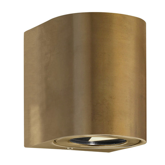 Aplique de Parede Exterior em Latão com LED Integrado Canto 2 NORDLUX