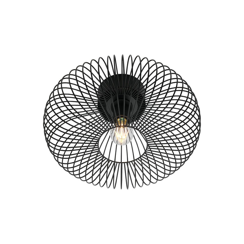 Chargez l'image dans la visionneuse de la galerie, Candeeiro de Teto Minimalista Preto BERONI NORDLUX
