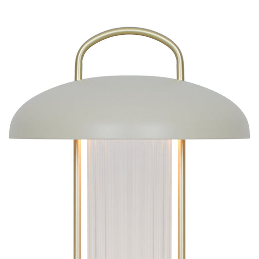 Candeeiro de Mesa Portátil Bege MIRANO NORDLUX