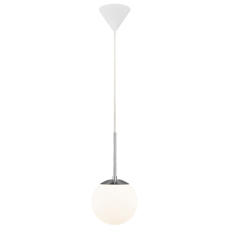 Carregue imagem no visualizador da galeriaCandeeiro Suspenso Moderno com Vidro Opalino Branco CAFE NORDLUX
