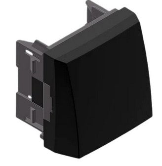 SAÍDA DE CABOS - 2 MÓDULOS PRETA MATE, 45170SPM - Série Quadro 45 efapel