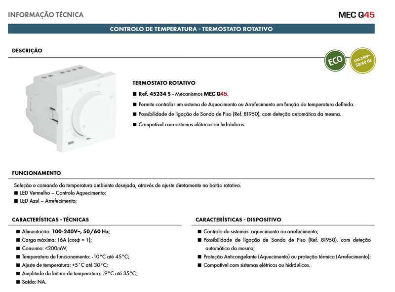 Carica immagine in Galleria Viewer, Termostato_rotativo_45234_efapel
