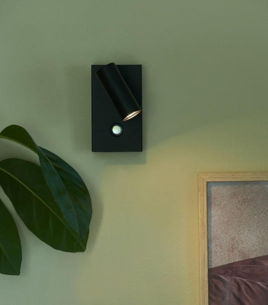 Aplique de Parede Preto OMARI NORDLUX