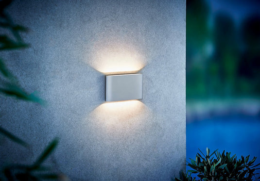 Aplique de Parede Exterior Branco Kinver NORDLUX