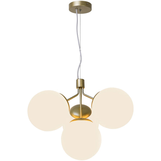4-Spot Pendant Brass IVONA NORDLUX