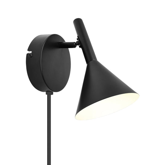 Aplique de Parede Preto Kelvis NORDLUX