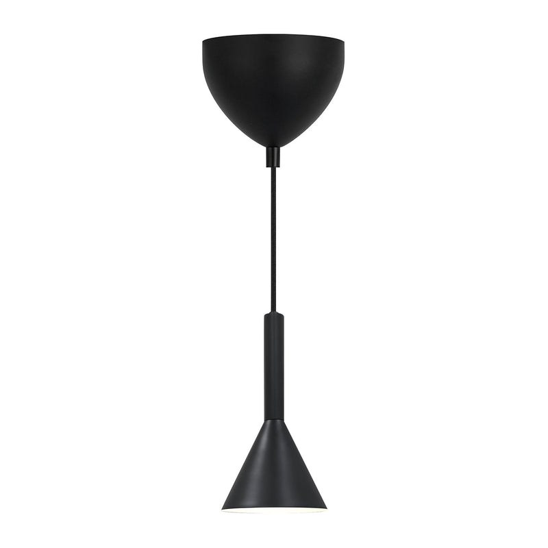 Load image into Gallery viewer, Candeeiro Suspenso com Dois Abat-jours Cónicos Preto Kelvis 2-Kit NORDLUX
