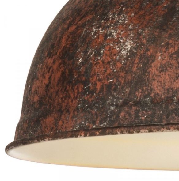 Load image into Gallery viewer, Candeeiro de teto suspenso Vintage Grantham 1 Ø 370mm castanho EGLO
