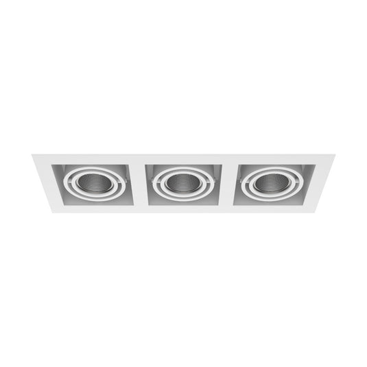 Luminária de Encastrar com Aba de Remate e Luz Orientável Tromilux