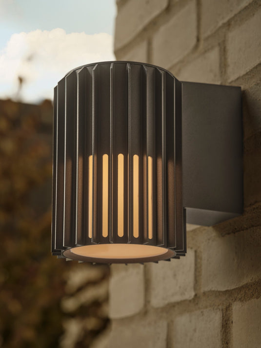 Aplique de Parede Exterior em Alumínio Seaside Anthracite ALUDRA NORDLUX