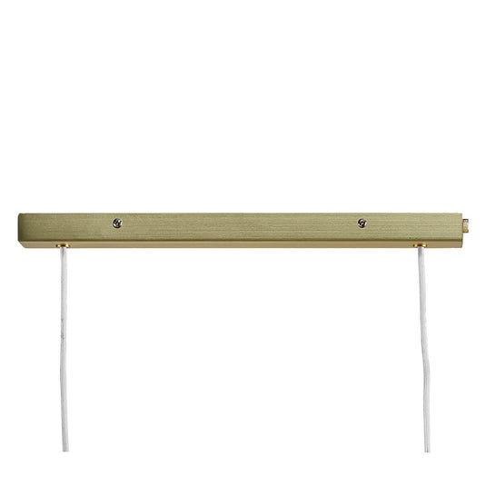 Candeeiro suspenso Contina 3-Spot em Latão NORDLUX