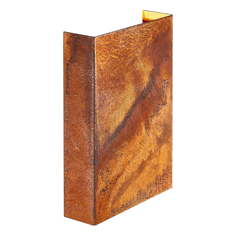 Load image into Gallery viewer, Aplique de Parede Exterior em Corten Fold 15 NORDLUX
