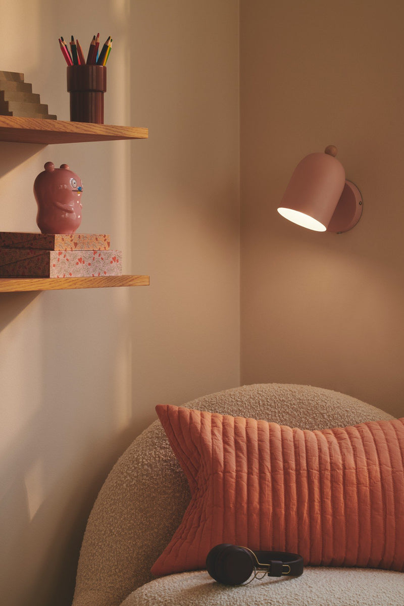 Chargez l'image dans la visionneuse de la galerie, Aplique de Parede Ajustável em Metal Rosa Suave GASTON NORDLUX
