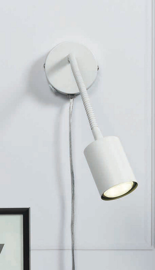 Aplique de Parede Ajustável Branco Explore Flex NORDLUX