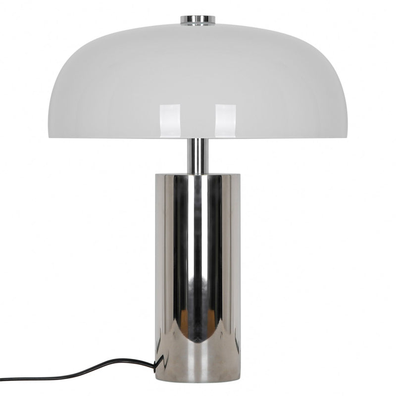 Chargez l'image dans la visionneuse de la galerie, Candeeiro de Mesa Elegante com Vidro Opalino e Metal Gabrielle NORDLUX

