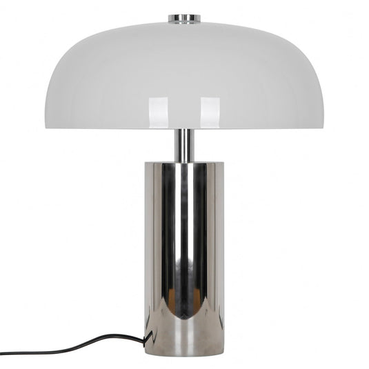 Candeeiro de Mesa Elegante com Vidro Opalino e Metal Gabrielle NORDLUX