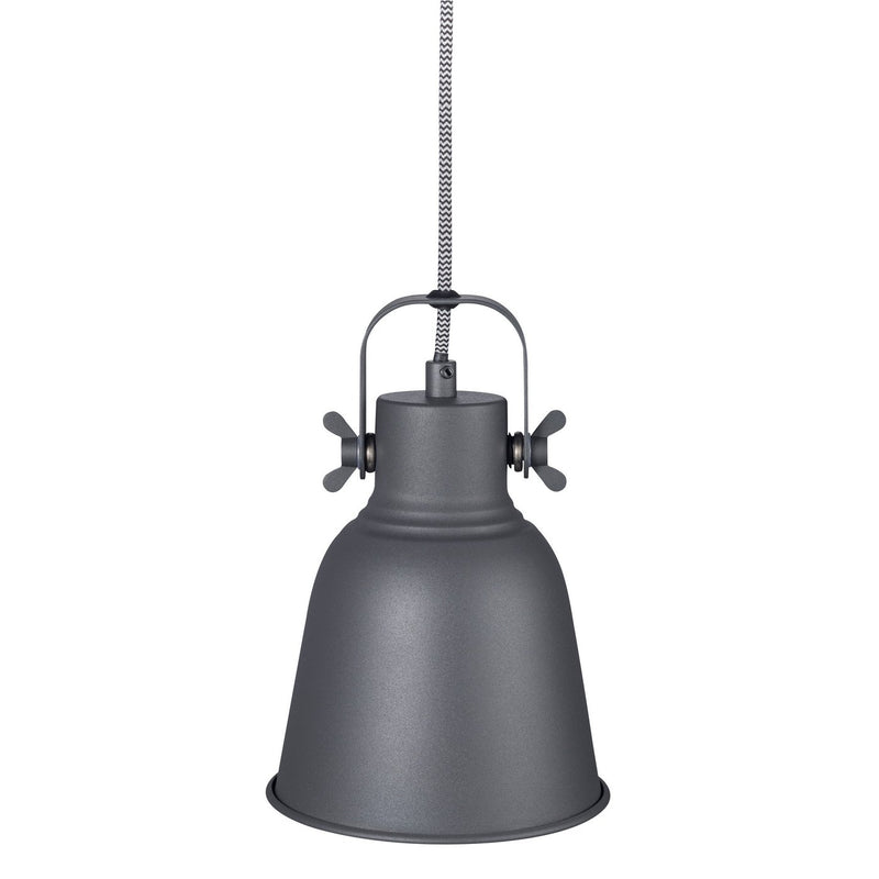 Carregue imagem no visualizador da galeriaCandeeiro Suspenso Industrial com Abajur Orientável Adrian NORDLUX
