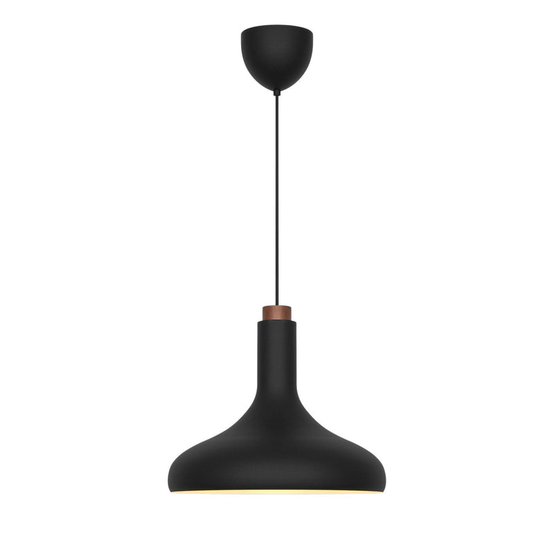 Load image into Gallery viewer, Candeeiro de Teto Suspenso Preto FUJI NORDLUX
