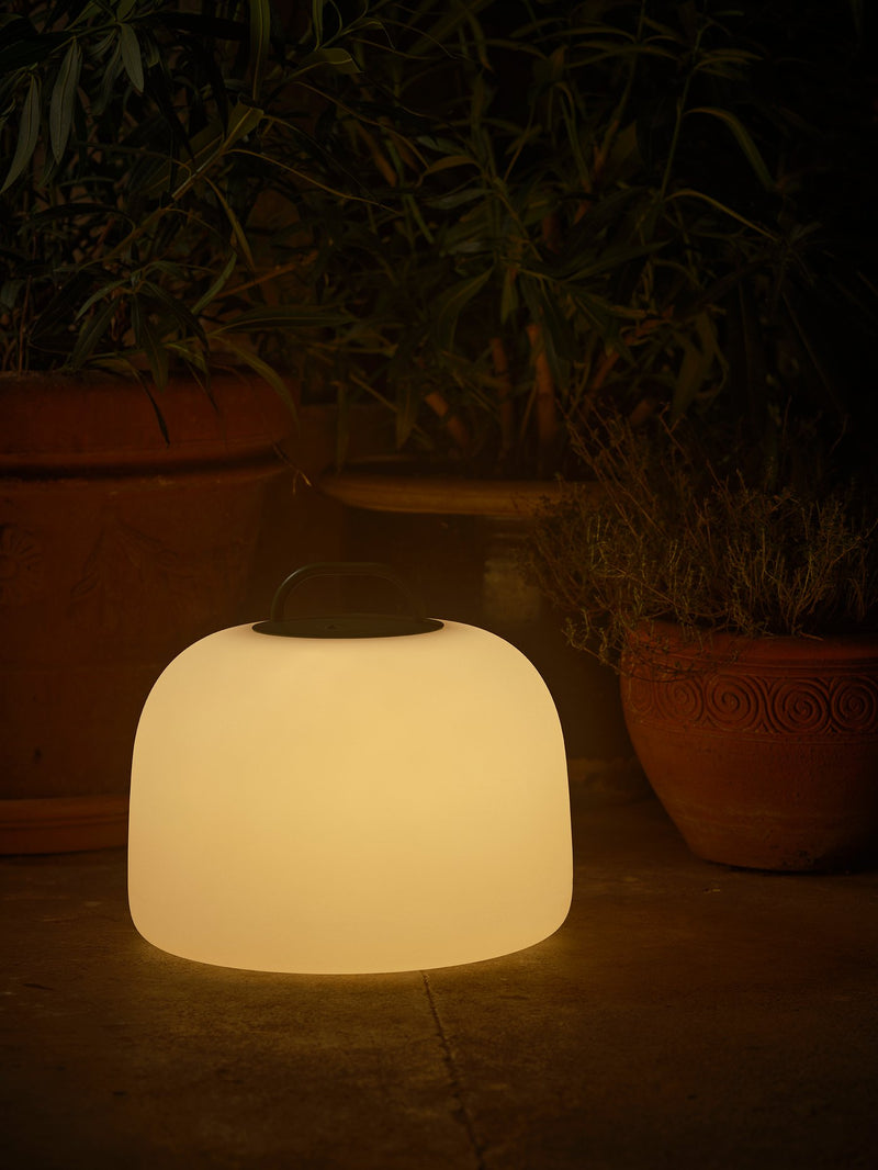 Chargez l'image dans la visionneuse de la galerie, Candeeiro Portátil Recarregável Branco e Verde Kettle To-Go NORDLUX
