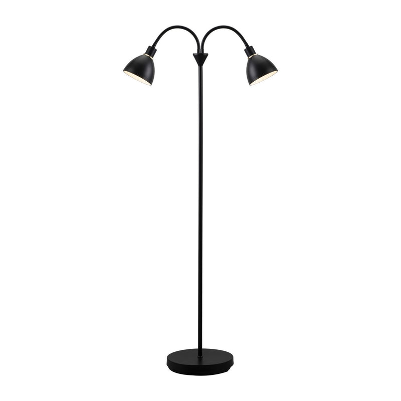 Carregue imagem no visualizador da galeriaCandeeiro de Pé Duplo Preto RAY NORDLUX
