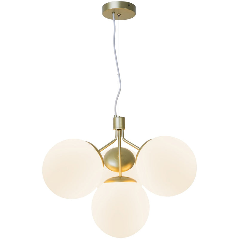 Load image into Gallery viewer, 4-Spot Pendant Brass IVONA NORDLUX
