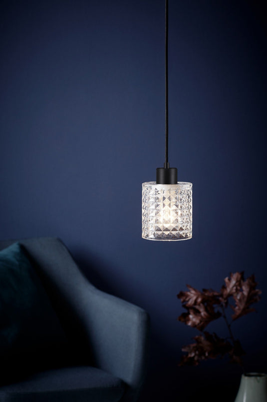 Candeeiro Suspenso em Vidro Transparente Hollywood NORDLUX