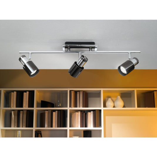 Candeeiro de Teto LED com 3 Projetores Ajustáveis DAVIDA 1 EGLO