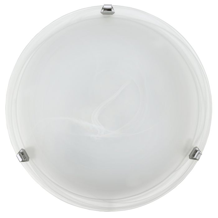 Carregue imagem no visualizador da galeriaPlafon de Teto com Vidro Alabastro Branco SALOME EGLO
