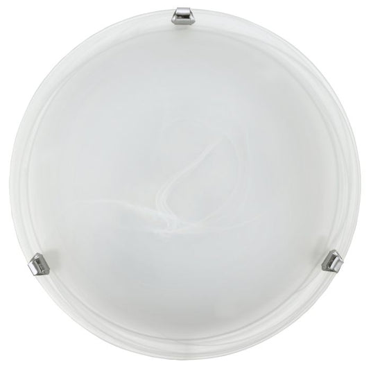 Plafon de Teto com Vidro Alabastro Branco SALOME EGLO