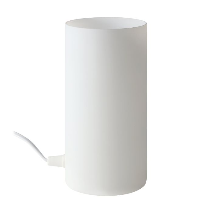 Chargez l'image dans la visionneuse de la galerie, Candeeiro de Mesa com Cilindro de Vidro Opalino Branco GEO EGLO
