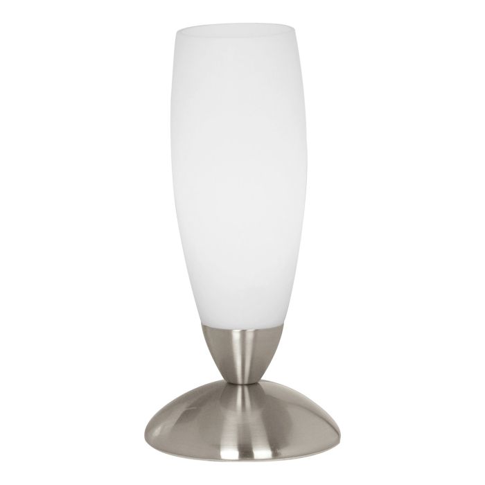 Chargez l'image dans la visionneuse de la galerie, Candeeiro de mesa com vidro acetinado branco SLIM EGLO
