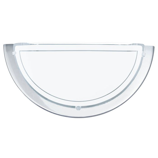 Aplique de Parede em Metal Cromado com Tampa de Vidro PLANET 1 EGLO