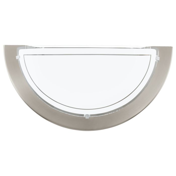 Cargue la imagen en el visor de la galería, Aplique de Parede Metal Níquel Mate com Vidro PLANET 1 EGLO
