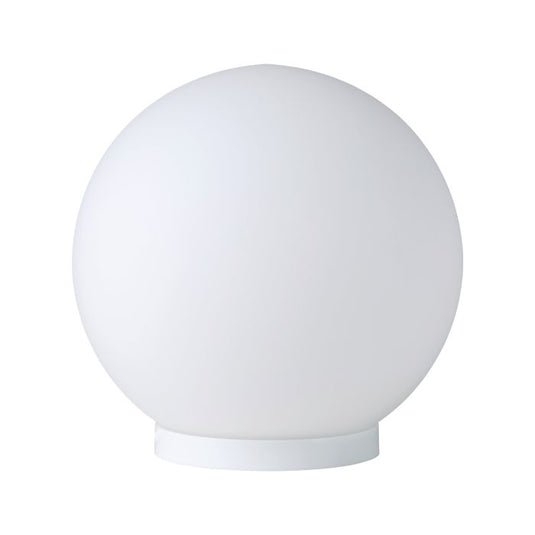 Candeeiro de Mesa com Esfera de Vidro Opalino Branco RONDO EGLO