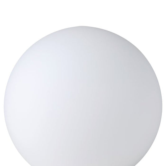 Candeeiro de Mesa com Esfera de Vidro Opalino Branco RONDO EGLO