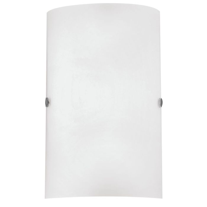 Carregue imagem no visualizador da galeriaAplique de Parede com Vidro Branco Acetinado e Níquel Mate TROY 3 EGLO
