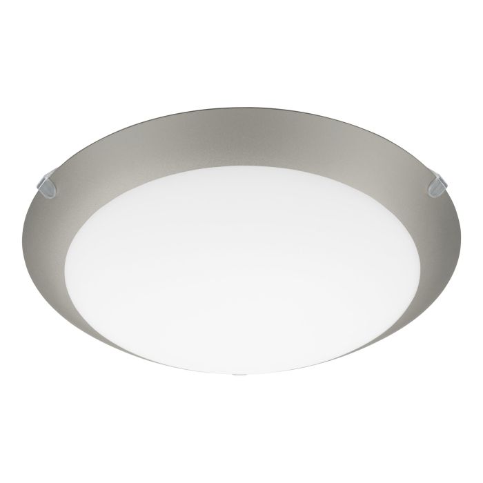 Carregue imagem no visualizador da galeriaCandeeiro de Teto Redondo em Metal e Vidro Branco Acetinado MARS 1 EGLO
