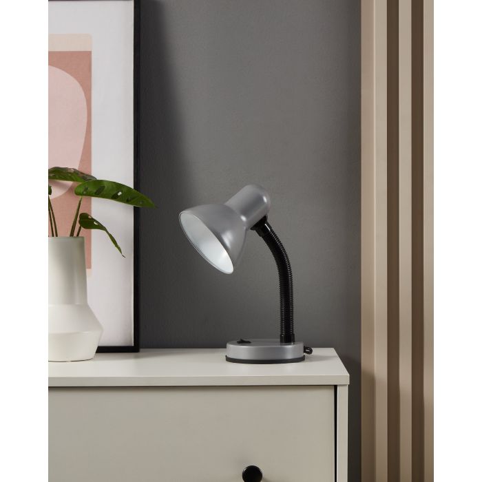 Chargez l'image dans la visionneuse de la galerie, Candeeiro de Mesa Metálico com Pescoço Ajustável BASIC 1 EGLO
