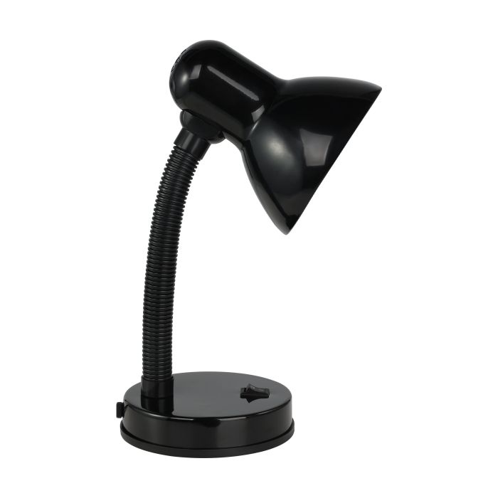 Chargez l'image dans la visionneuse de la galerie, Candeeiro de Mesa em Metal Preto com Pescoço Ajustável BASIC EGLO
