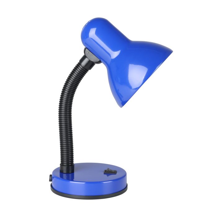Chargez l'image dans la visionneuse de la galerie, Candeeiro de Mesa com Pescoço Ajustável e Metal Azul BASIC EGLO
