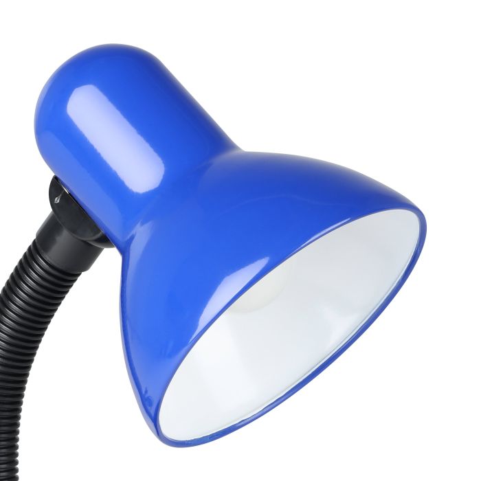 Chargez l'image dans la visionneuse de la galerie, Candeeiro de Mesa com Pescoço Ajustável e Metal Azul BASIC EGLO
